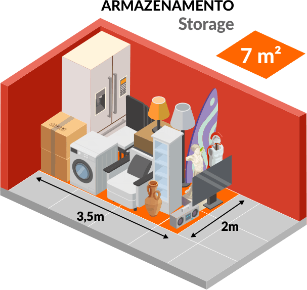 boxus armazenamento storage 7.00 m2